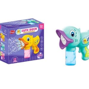 Cute Duck Automatic Bubble Gun