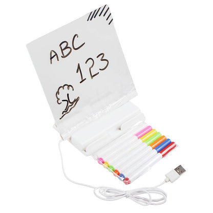 DIY Acrylic LED Message Board with USB Light & Color Markers